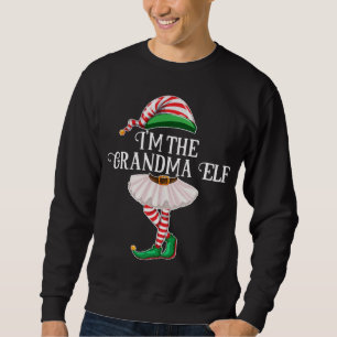 Sudadera Soy la abuela Elf Guay que combina ropa de vestuar