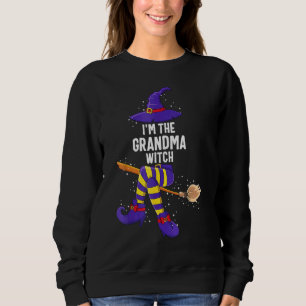 Sudadera Soy La Bruja Abuela Disfraz De Grupo De Halloween