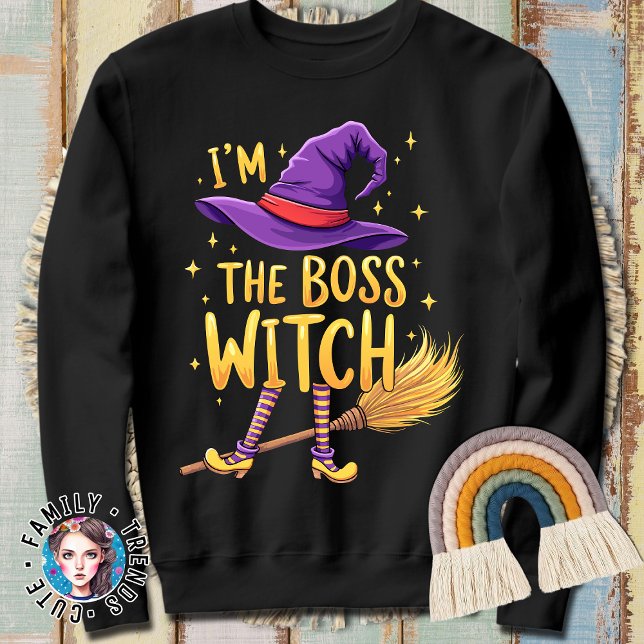 Sudadera Soy La Bruja Del Jefe (Subido por el creador)