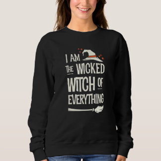 Sudadera Soy La Bruja Malvada De Todo Halloween