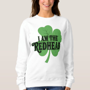 Sudadera Soy La Camiseta Pelirroja, Día de San Patricio Pel