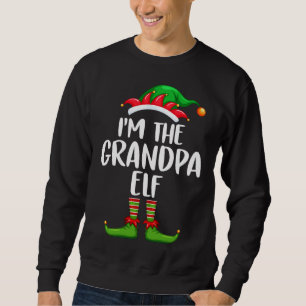 Sudadera Soy la familia de la abuela Elf Navidades que coin