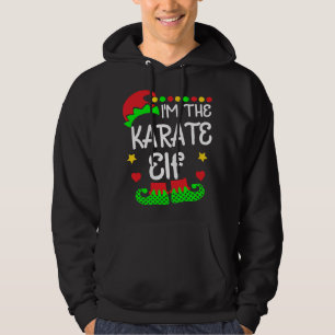 Sudadera Soy la familia de Navidades de Karate Elf Costume 
