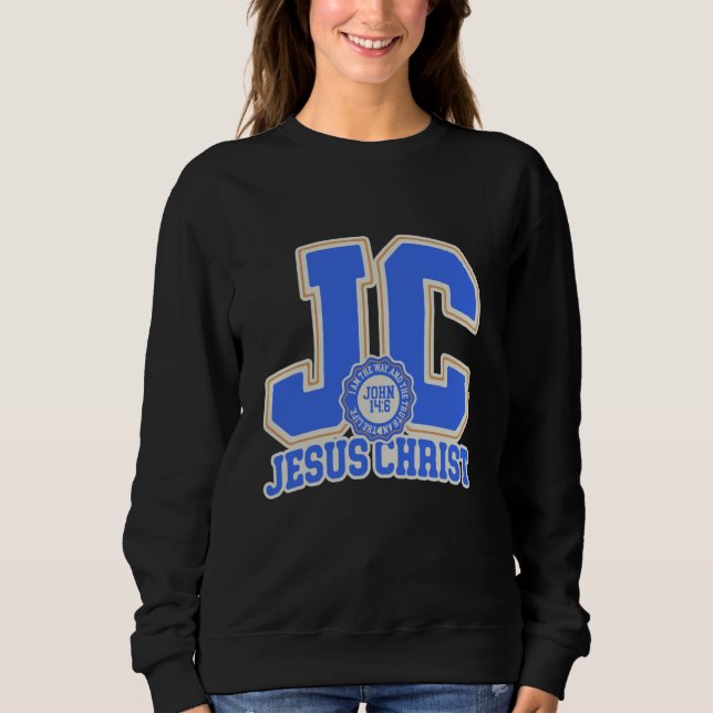 SUDADERA SOY LA FORMA EN QUE JESÚS CRISTO (Anverso)