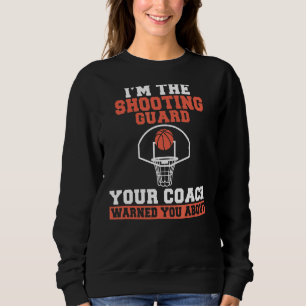 Sudadera Soy La Guardia De Tiroteos Que Tu Entrenador Te Ad