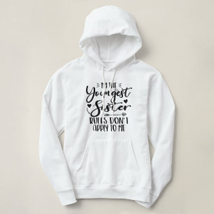 Sudadera Soy la hermana menor Cumpleaños Hermanastra Divert