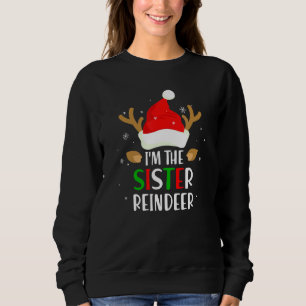 Sudadera Soy la hermana reno que codea con los Navidades de