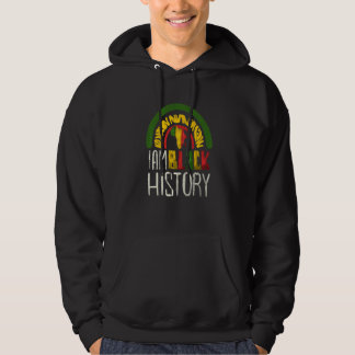 Sudadera Soy la historia negra Melanin Rainbow African PriO