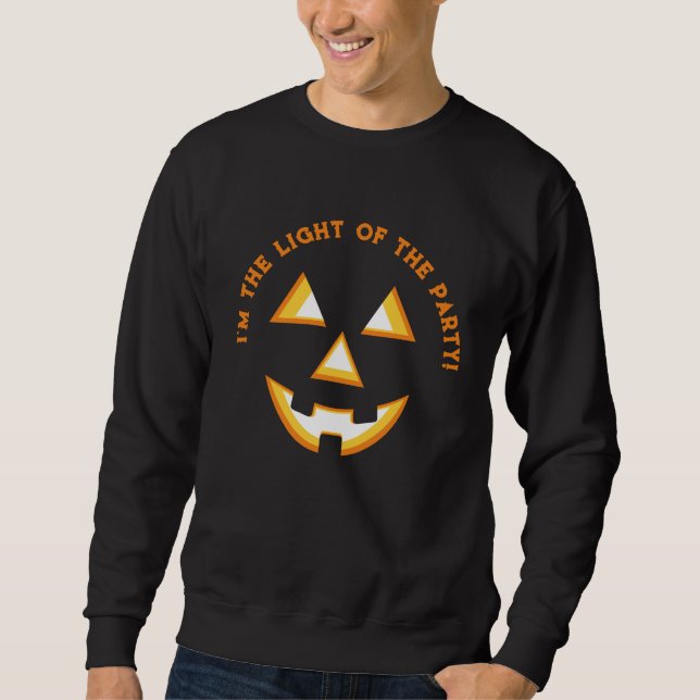 Sudadera Soy la luz del Fiesta Jack-O'-Lantern (Anverso)