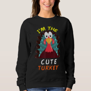 Sudadera Soy la más linda mujer de Acción de Gracias turca