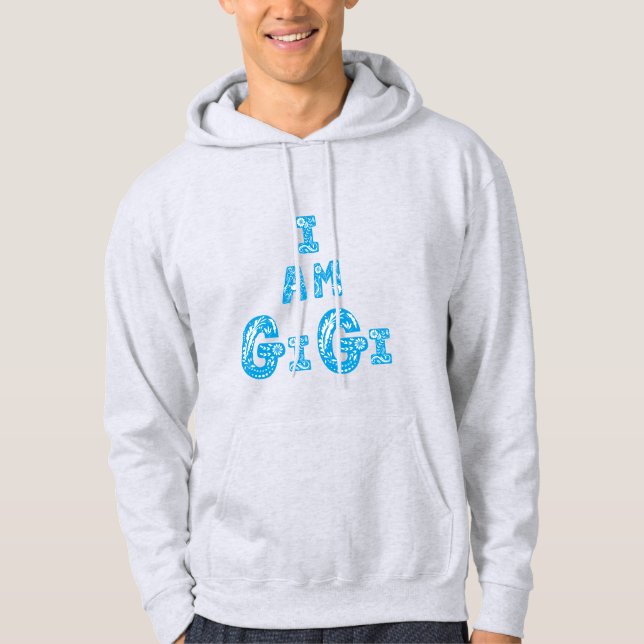 Sudadera Soy la mejor amiga de la mujer fuerte gigi (Anverso)
