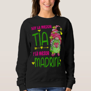 Sudadera Soy la mejor tia y la mejor madrina ganancia españ