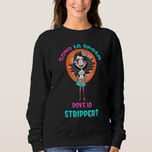Sudadera Soy la novia donde se celebra la fiesta de despedi