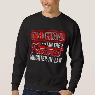 Sudadera Soy la nuera favorita suegra suegro