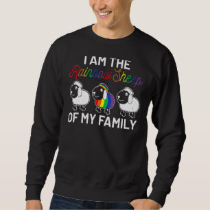 Sudadera Soy La Oveja Arcoiris De Mi Familia, Soy Mi Lgbt P