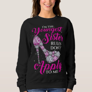 Sudadera Soy la regla más joven que no se aplica a mi más j