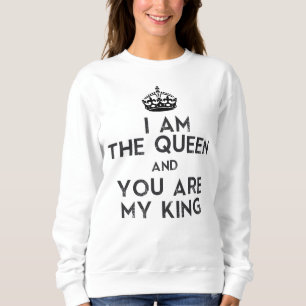 Sudadera Soy la Reina y tú eres mi Rey