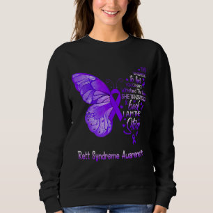Sudadera Soy La Tormenta Rett Mariposa de Concientización s