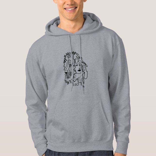 Sudadera Soy LEO (Anverso)