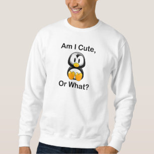 Sudadera ¿Soy lindo, o qué?