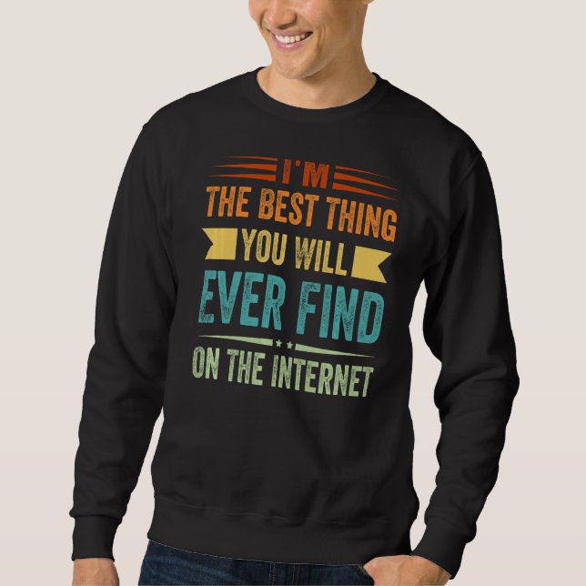 Sudadera Soy Lo Mejor Que Encontrarás En El Inter (Anverso)