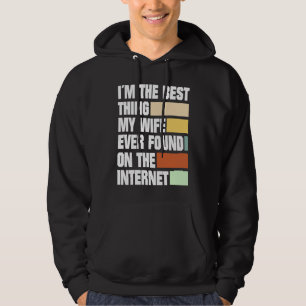 Sudadera Soy lo mejor que mi esposa encontró en la Inter