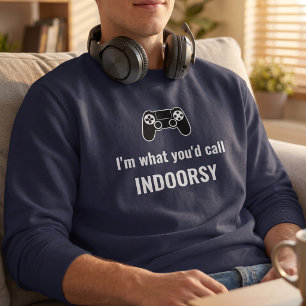 Sudadera Soy lo que llamarías un jugador personalizable de 