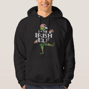 Sudadera Soy los Navidades elfos irlandeses víspera de Navi