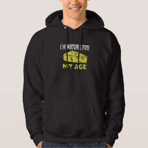 Sudadera Soy Maduro Para Mi Gouda Cheese De Edad