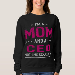 Sudadera Soy mamá y CEO de regalos divertidos para mujeres