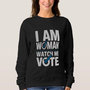 Sudadera Soy Mujer Observarme Voto