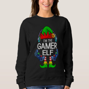 Sudadera Soy Navidades de la familia Gamer Elf Matching Gro
