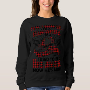 Sudadera Soy Nieta Para Un Abuelo Con Alas Para Ser