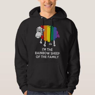 Sudadera Soy Oveja Arcoiris De Mi Familia Lgbt Lesbiana Gay