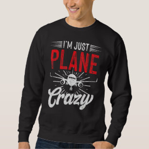 Sudadera Soy piloto de aviones de aviación de vuelo de Pun 
