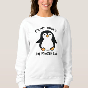 Sudadera Soy pingüino, corto día de aprecio Chica