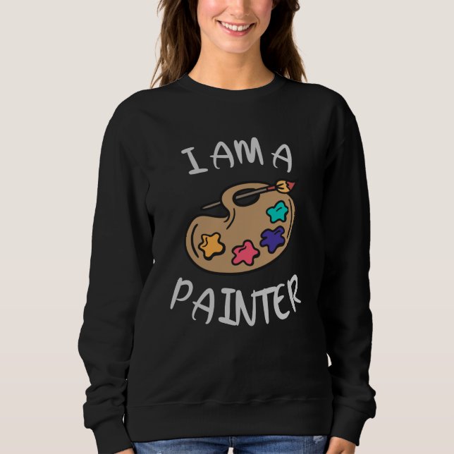 Sudadera Soy pintor (Anverso)