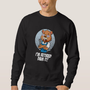 Sudadera Soy Retirada Dam It Beaver Mechanage Garage R