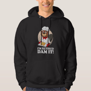 Sudadera Soy Retirada Represa Beaver Baker Baking Reti
