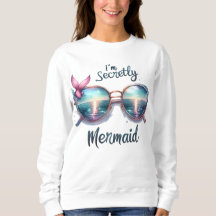 Soy secretamente una sirena camiseta