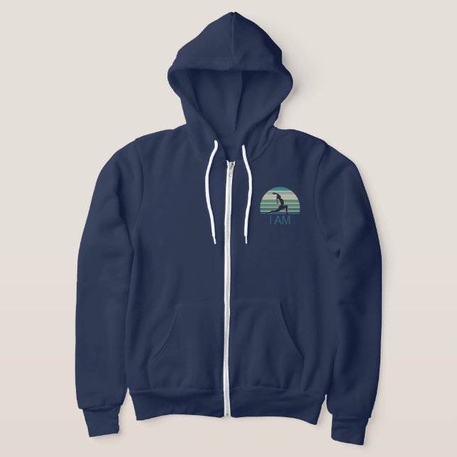 Sudadera SOY Signature Ocean Green Zip-Up Hoodie (Distribución)