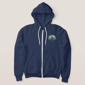 Sudadera SOY Signature Ocean Green Zip-Up Hoodie