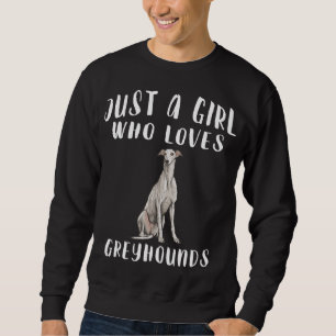 Sudadera Soy Sólo Un Chica Que Ama El Regalo De Los Perros 