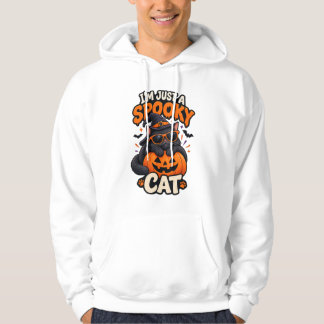Sudadera Soy Solo una Camiseta de Gato Espeluznante de Hall