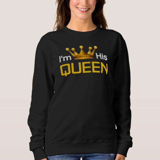 Sudadera Soy Su Reina (Anverso)