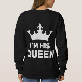 Sudadera Soy Su Reina