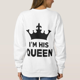Sudadera Soy su reina