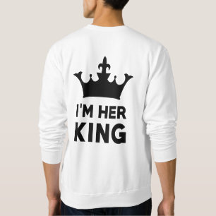 Sudadera Soy su rey