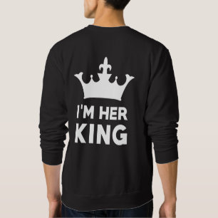 Sudadera Soy su rey
