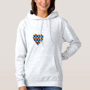 Sudadera Soy su voz Ella es consciente del autismo de mi ca